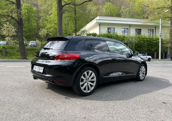 Volkswagen Scirocco cena 28900 przebieg: 232500, rok produkcji 2009 z Biała małe 22